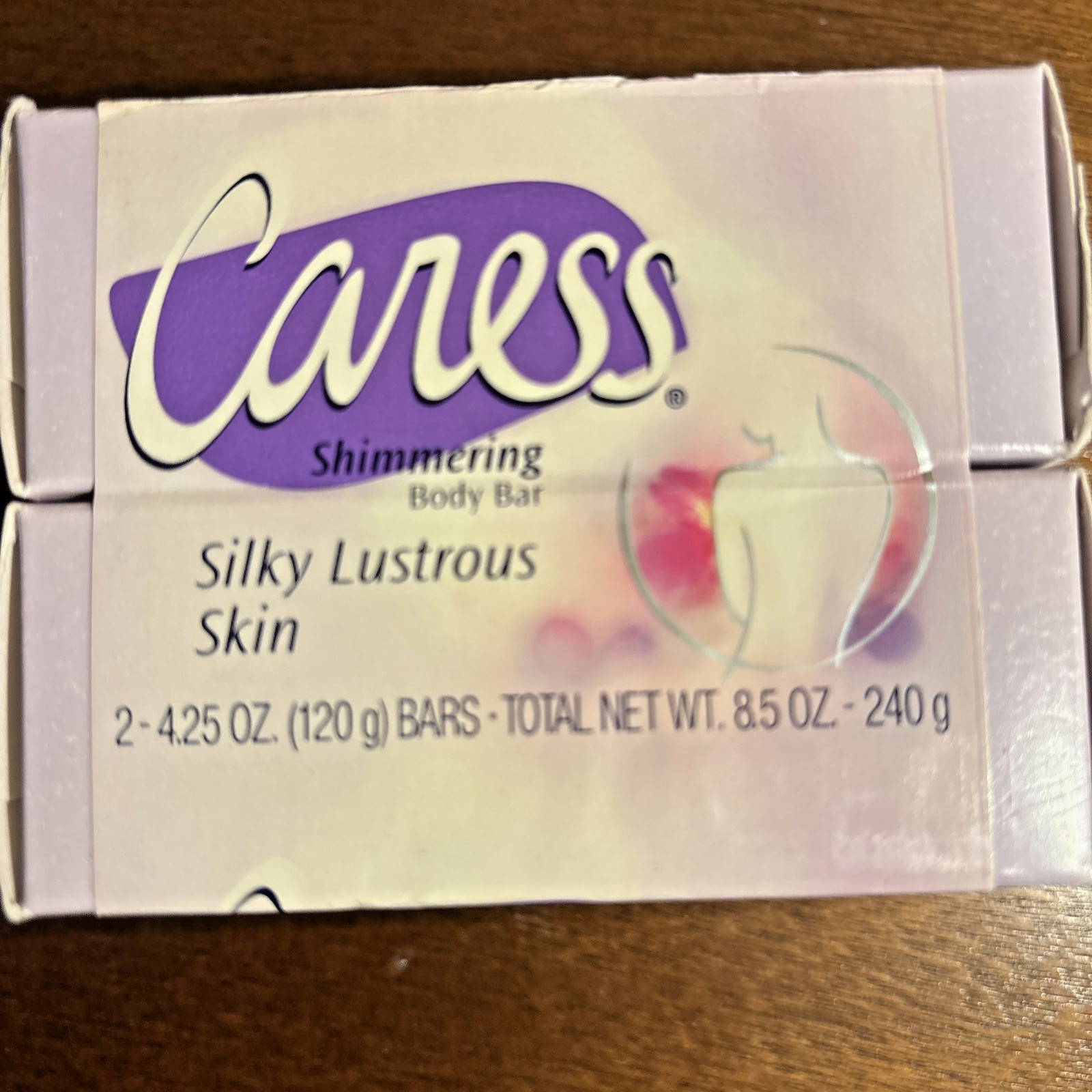 Caress Shimmering Body Bar (Lot of 2) Silky Lustrous Skin Full Size 4.25 oz Rare