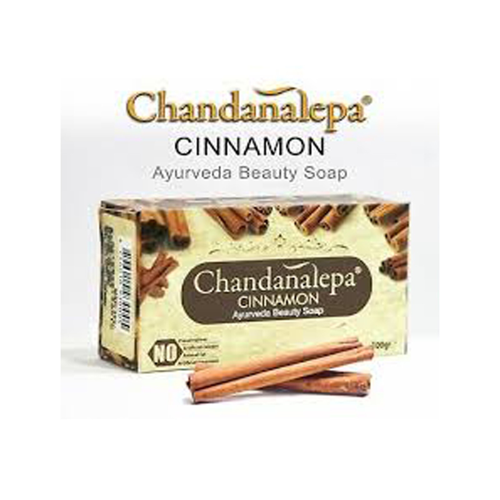 Herbal Beauty Soap Chandanalepa Health Germ Killing/cinnamon scrub/savon/jabón