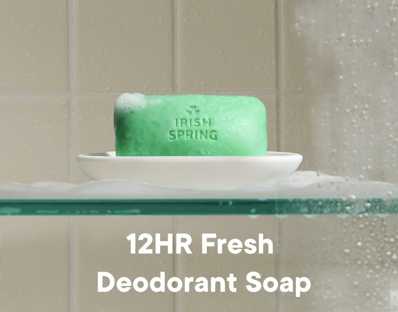 Irish Spring Original Deodorant Soap Bars 4 Pack 12HR Fresh 98% Natural