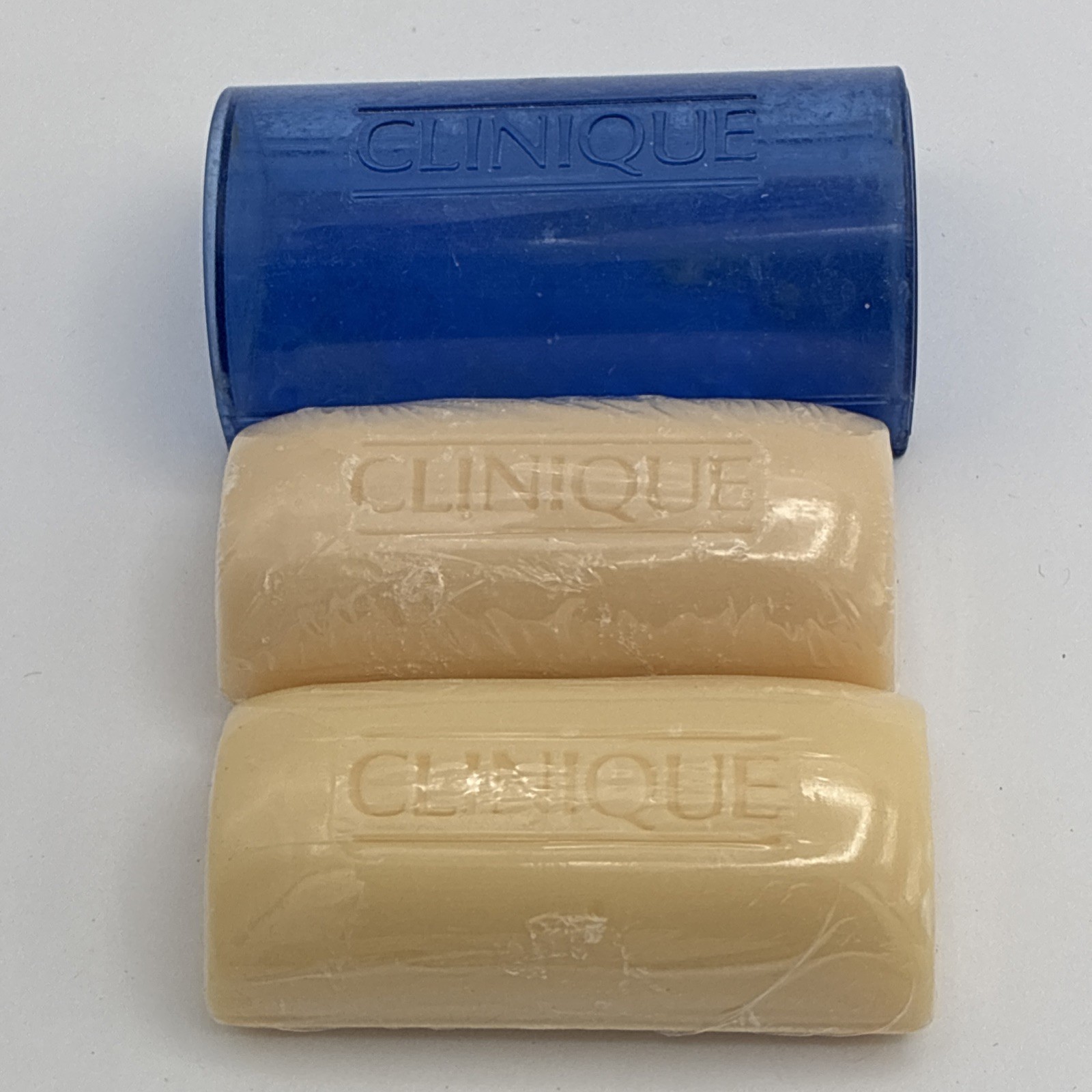 Clinique Little Facial Soaps Mild Bar 2x Soap 1.5 oz Travel Size NEW SEALED Case