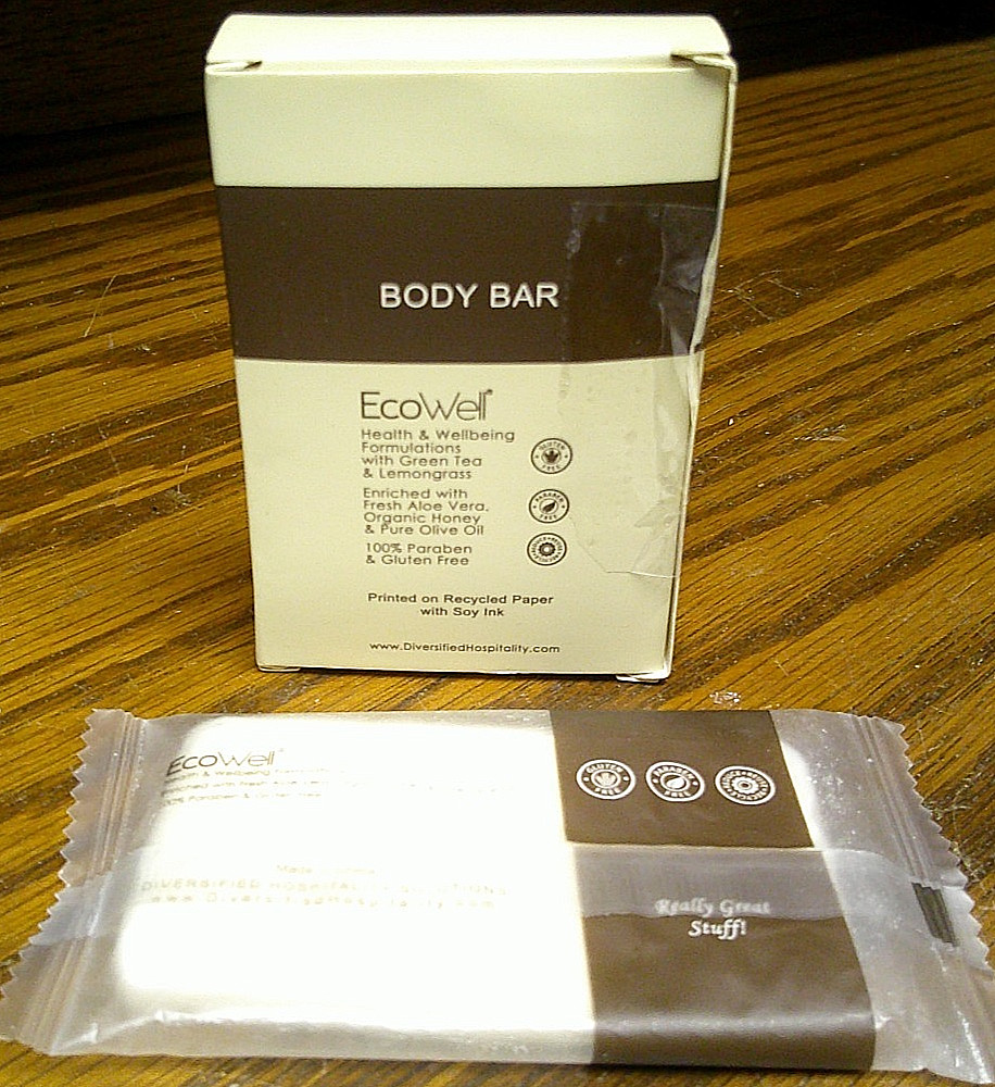 2x Terra Therapy Soap Cleansing Body/Face Bars w/Fresh Aloe Vera Travel Size U28