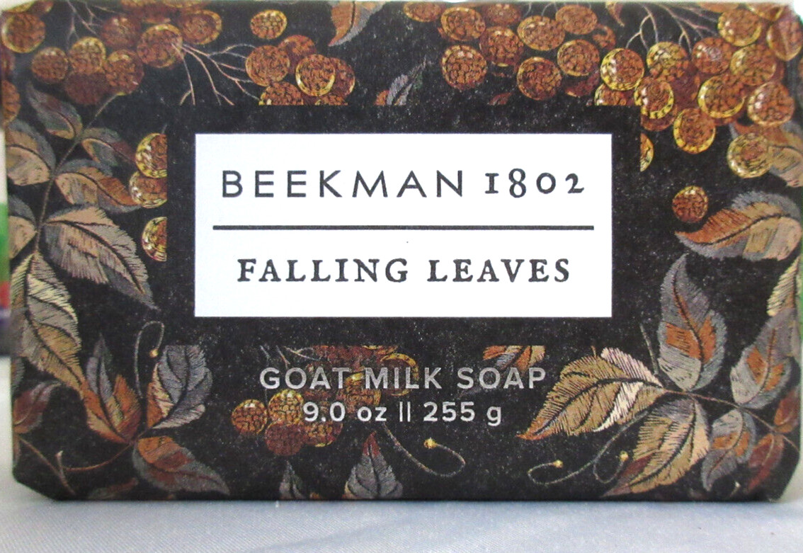 Beekman 1802 Goat Milk Soap Falling Leaves 9 oz/255g New