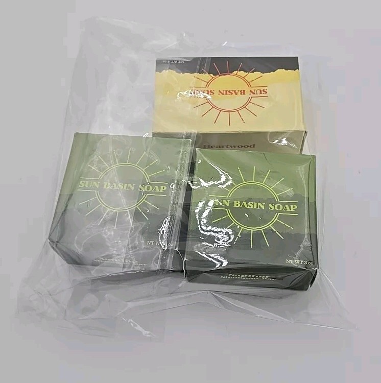 Shampoo Bars 2 Sapling Sun Basin Soap 1 Heartwood Body Bar New