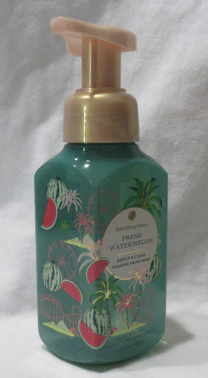 Bath & Body Works Gentle & Clean Foaming Hand Soap Lot Set 2 FRESH WATERMELON
