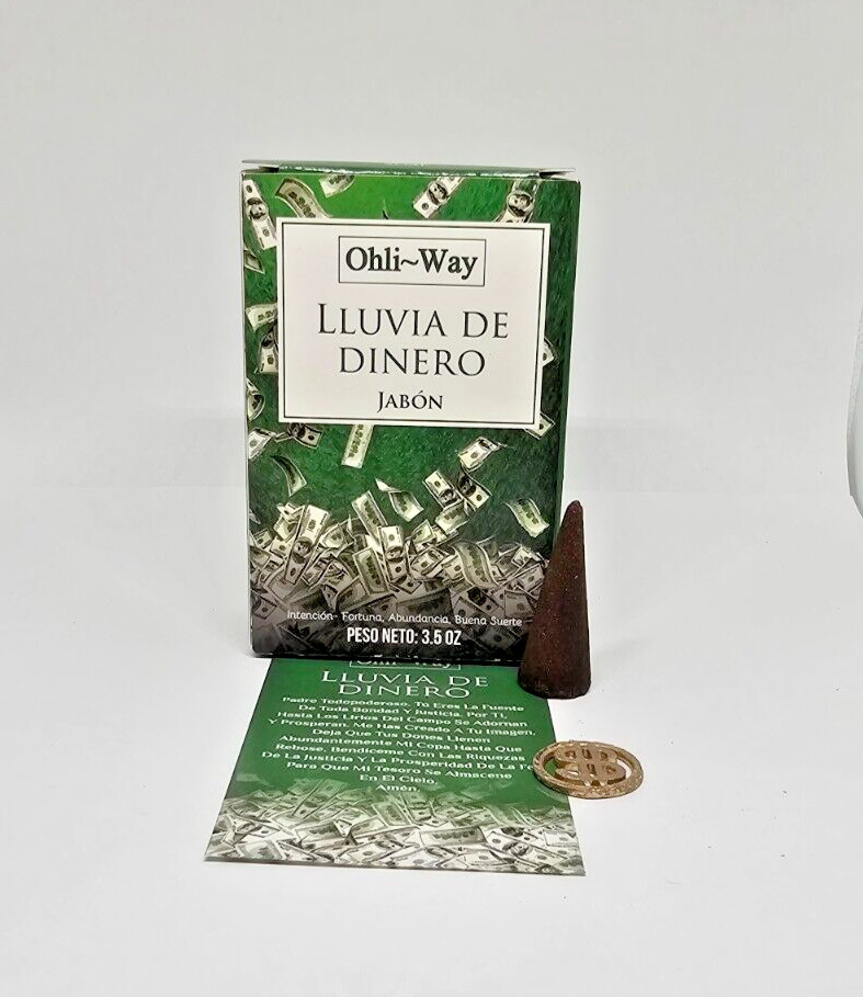 JABON LLUVIA DE DINERO / MONEY RAIN SOAP PARA DINERO ABUNDANCIA PROSPERIDAD