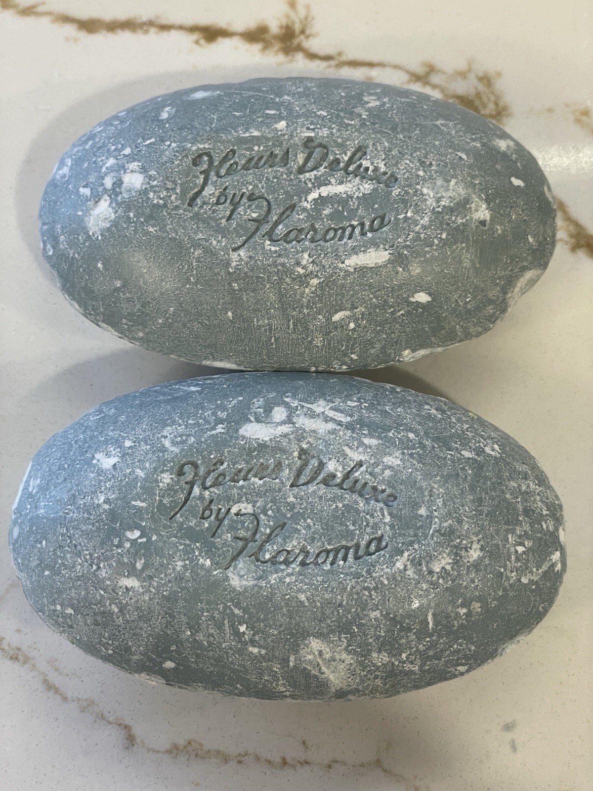 Vintage Fleurs Deluxe Cold Cream Bar Soap Lot of 2 Blue Bell 2.75 oz Flaroma