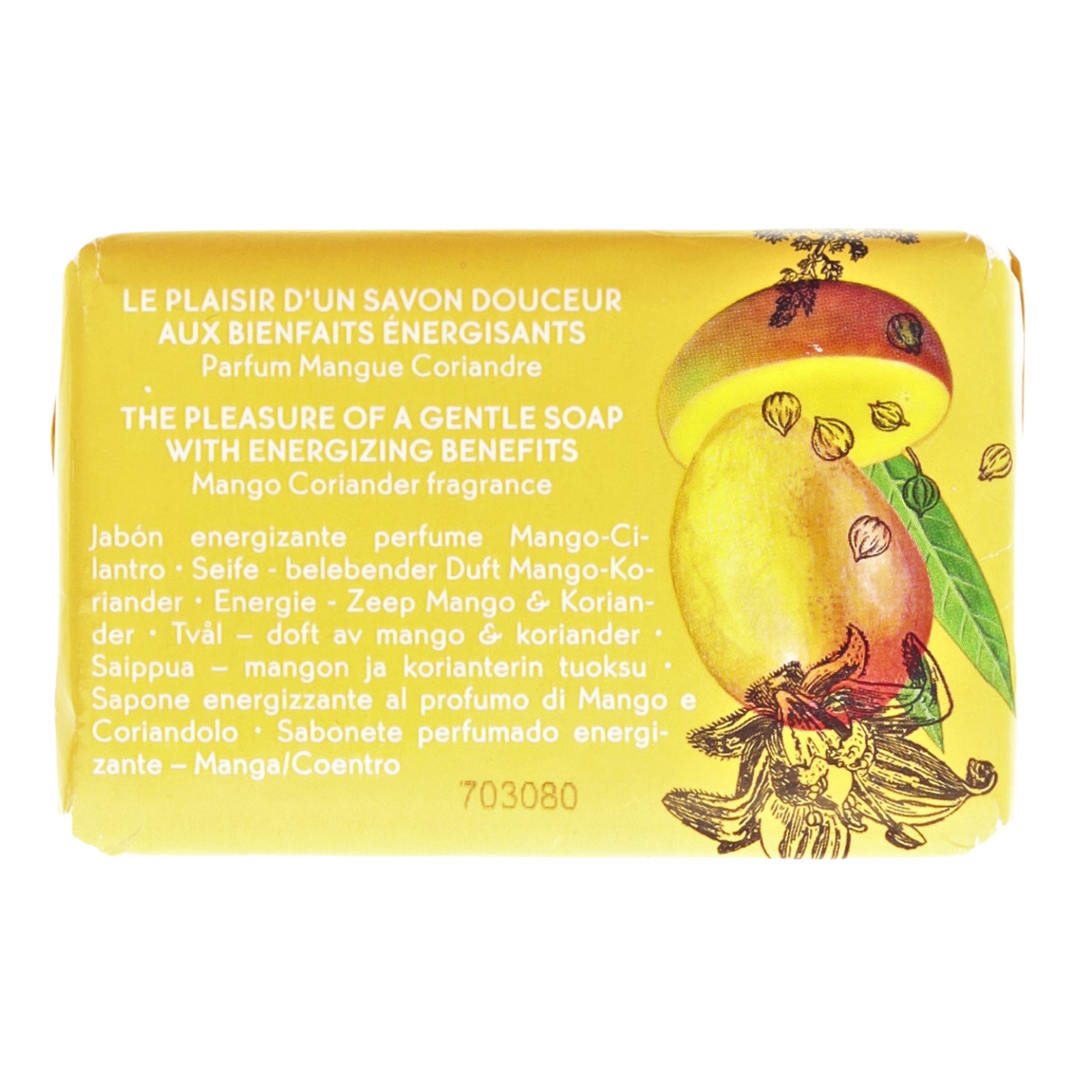 Yves Rocher Mango Coriander Energizing Soap (80g) – 2.8 oz