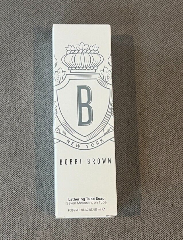 Bobbi Brown Lathering Tube Soap 4.2 oz/ 125 ml, Full Size, New in Box