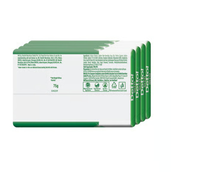 4 x Dettol Neem Bathing Bar Soap 75g | Bath Soap | Free Shipping