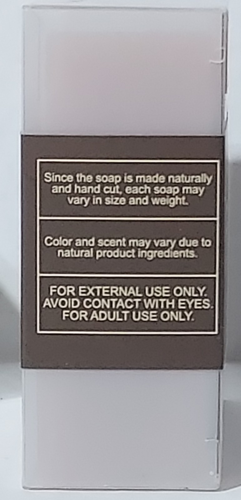Bath & Bloom Natural Handmade Soap Dark Chocolate & Oriental Tea 2.8 oz 80g