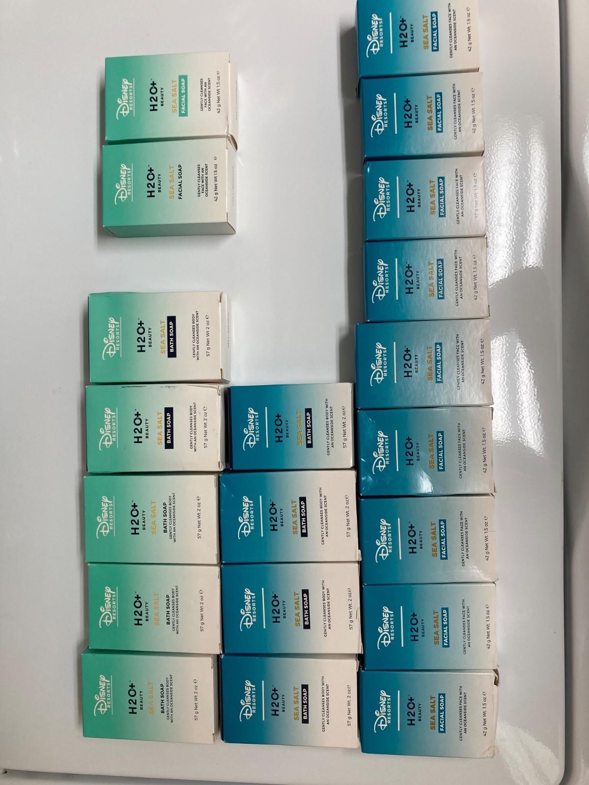Disney Resort H2O+ Hotel Bar Soap for Face and Body – Sea Salt Scent