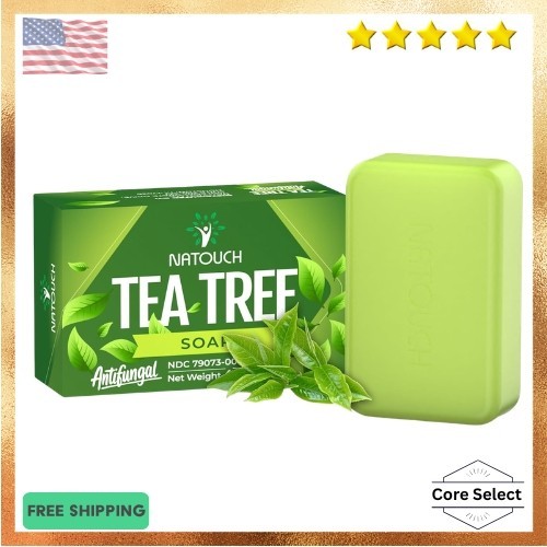 Antifungal Medicated Soap Bar, Athletes Foot Jock Itch Ringworm Yeast Infection