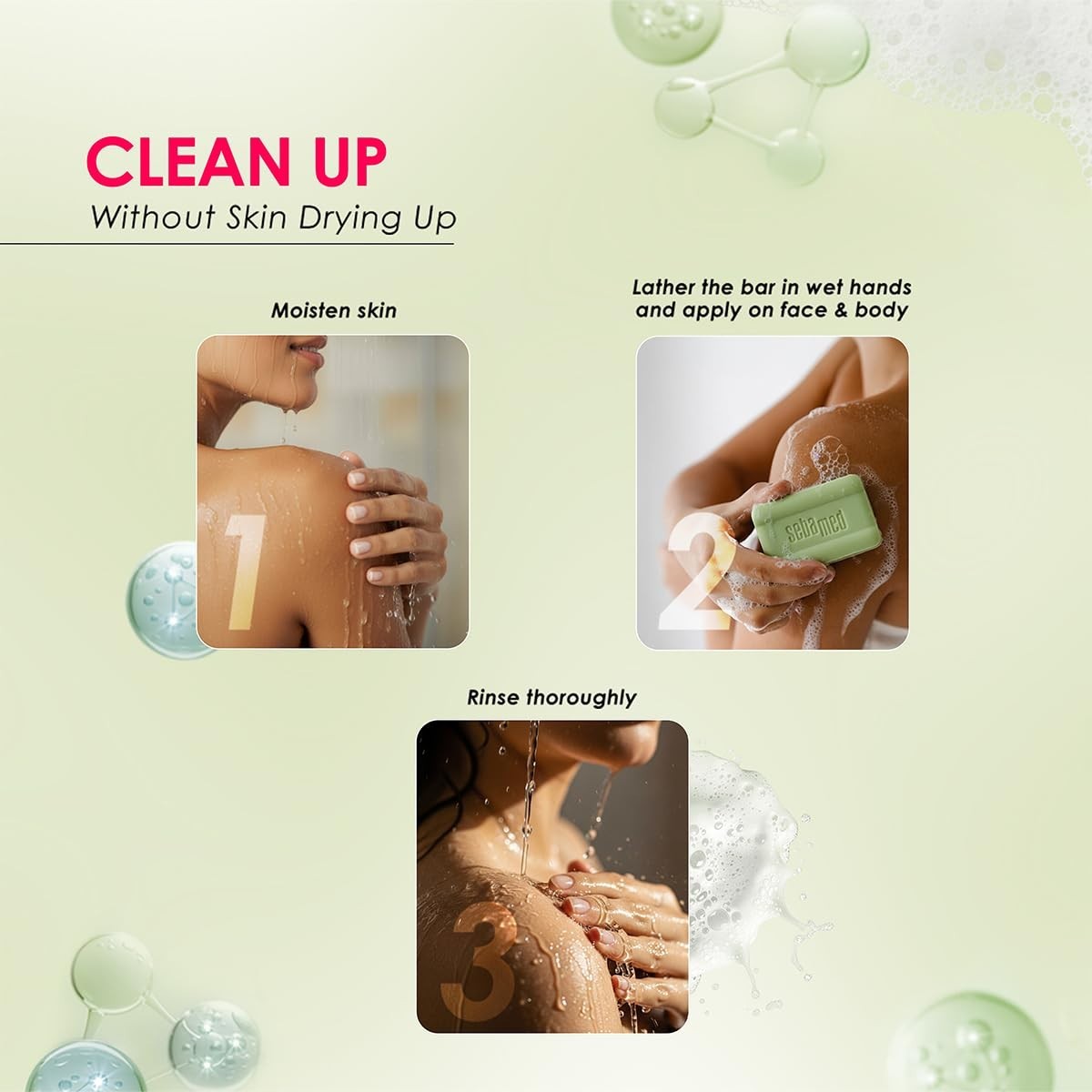 Sebamed Cleansing Bar 100g pH 5.5 Soap Free Sensitive Dry Skin Care