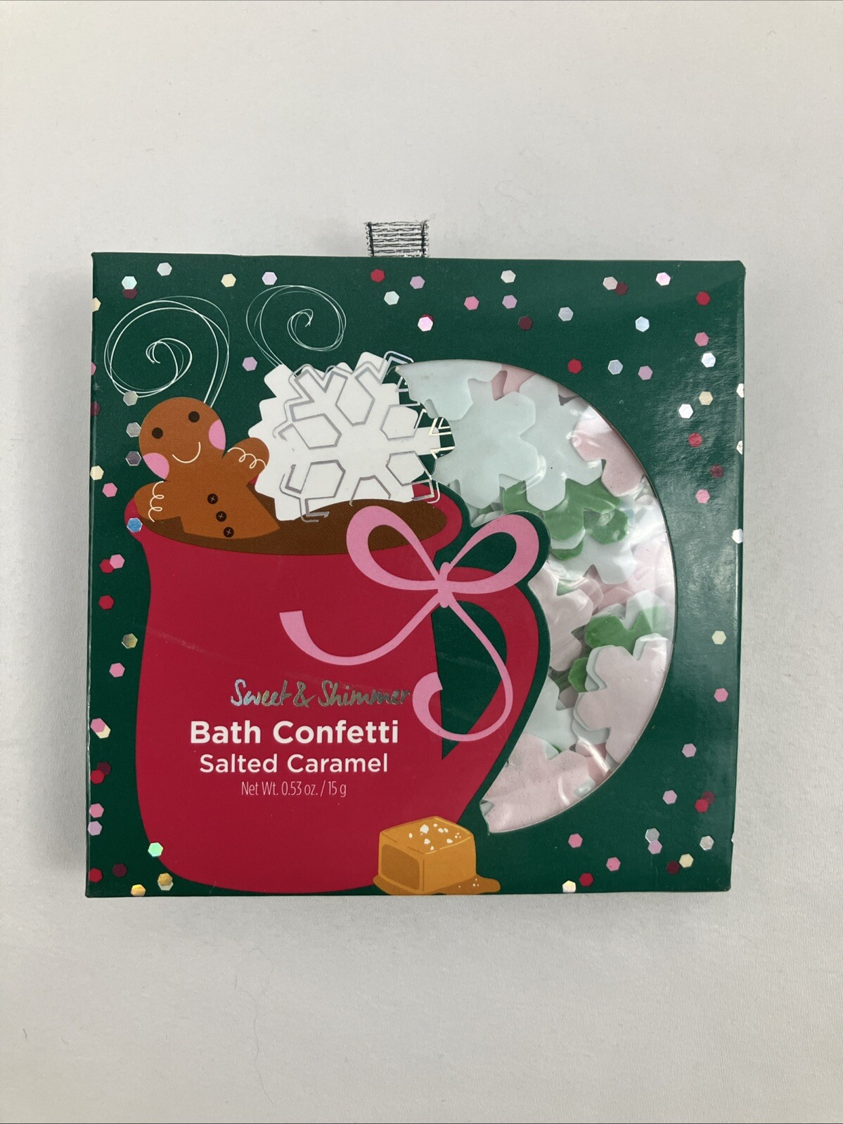 Bath Confetti Salted Caramel Sweet & Shimmer 0.53oz, 15g