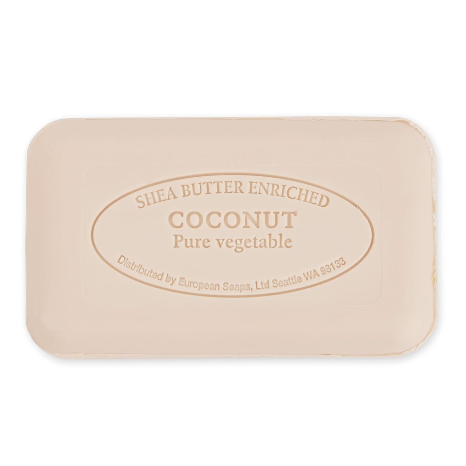 Luxurious Moisturizing Coconut Soap – Artisanal Shea Butter Bar, 5.3 Oz