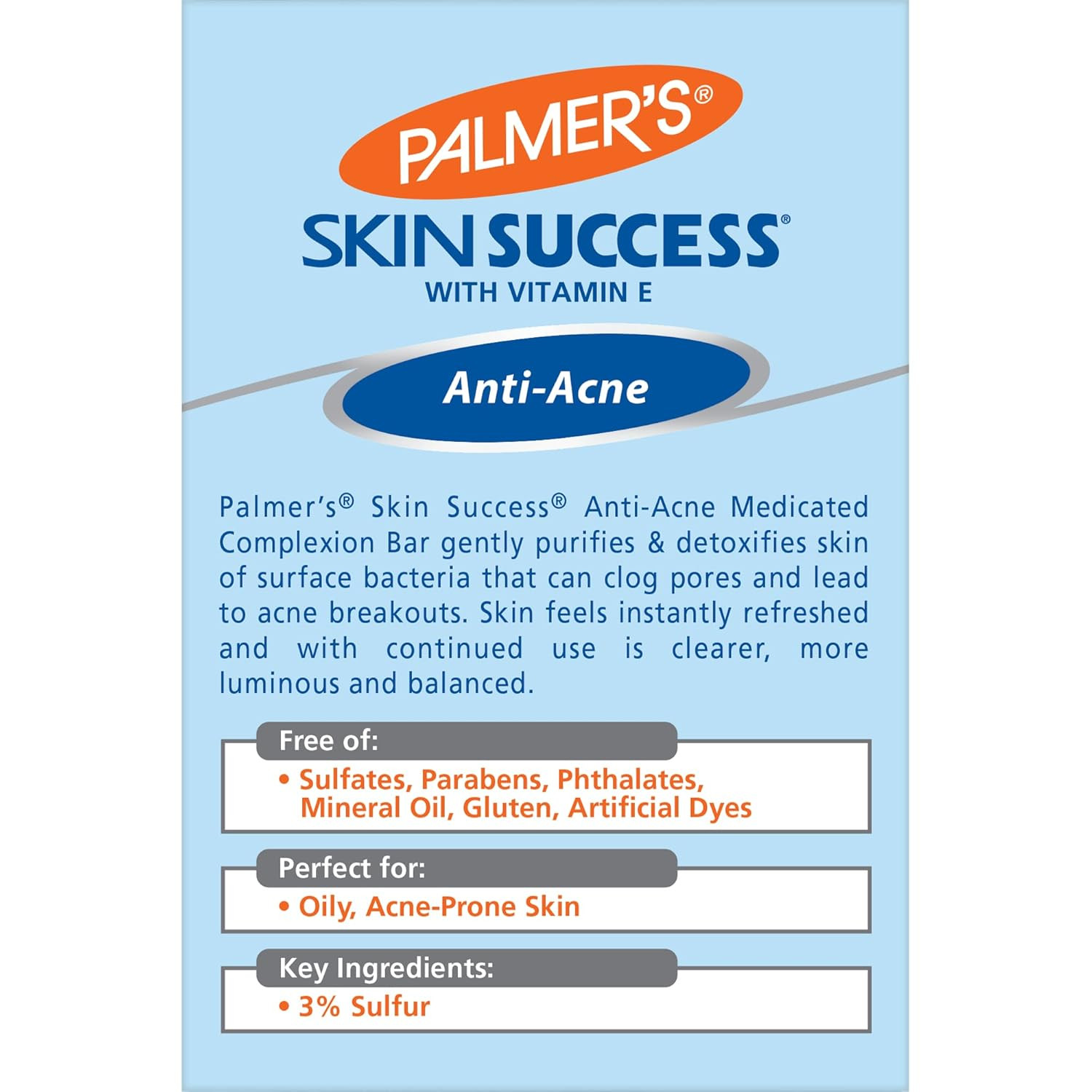 Skin Success Eventone Medicated Anti-Acne Complexion Soap Bar, 3.5 Ounces (Pack