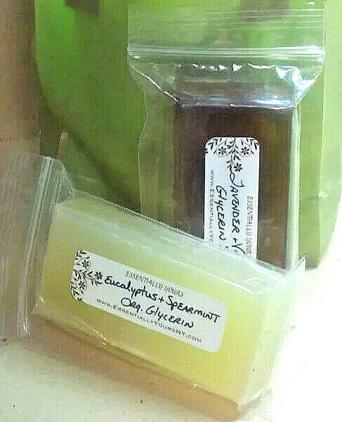 Glycerin or Goat’s Milk Soap, Essential Oil Infused Herbal Extract Custom Scent
