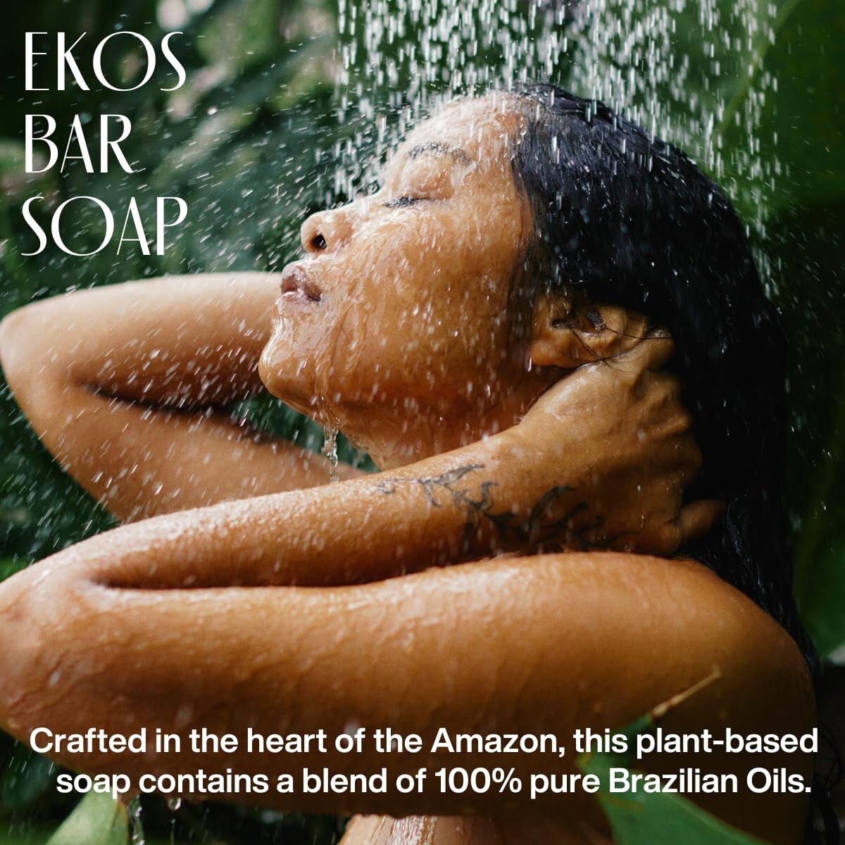 natura – Ekos Ucuuba, Castanha, Andiroba, Maracujá Bar Soap Set (4 Pack)
