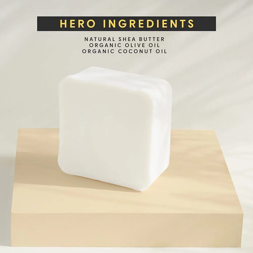 Shea Butter Soap Base – 5 Lb Melt and Pour Soap Base, Organic Shea Butter…