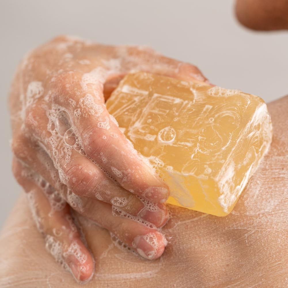 ZEUS Natural Body & Face Bar Soap with Shea Butter & 10 Ounce (Pack of 1)