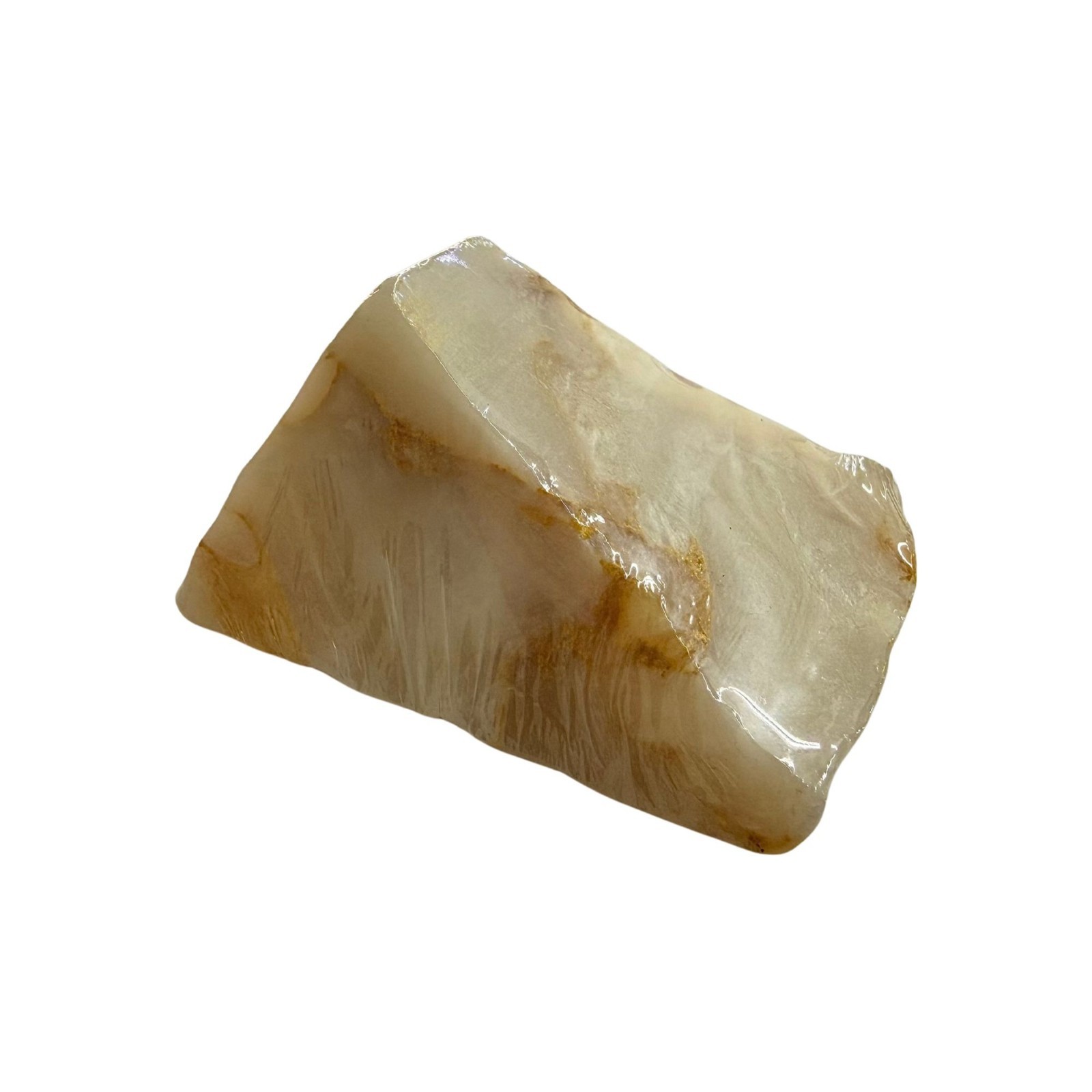 SoapRocks Palmstones Handcrafted Soap 2 Oz Creamy Beige Earthy Design USA Made
