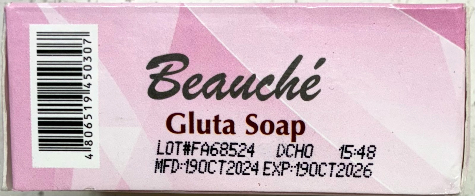 Beauche Gluta Whitening Bar Soap 150g Songyi Mushroom Face/Body New in Box