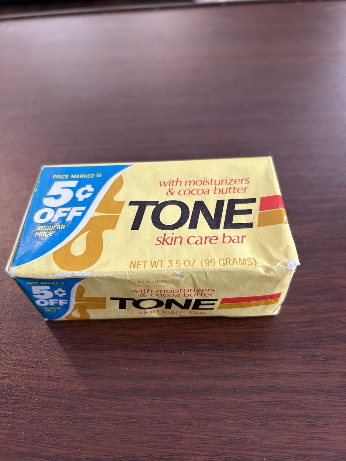 Vintage NWT Tone Skin Care Bar 3.5 Oz Bar