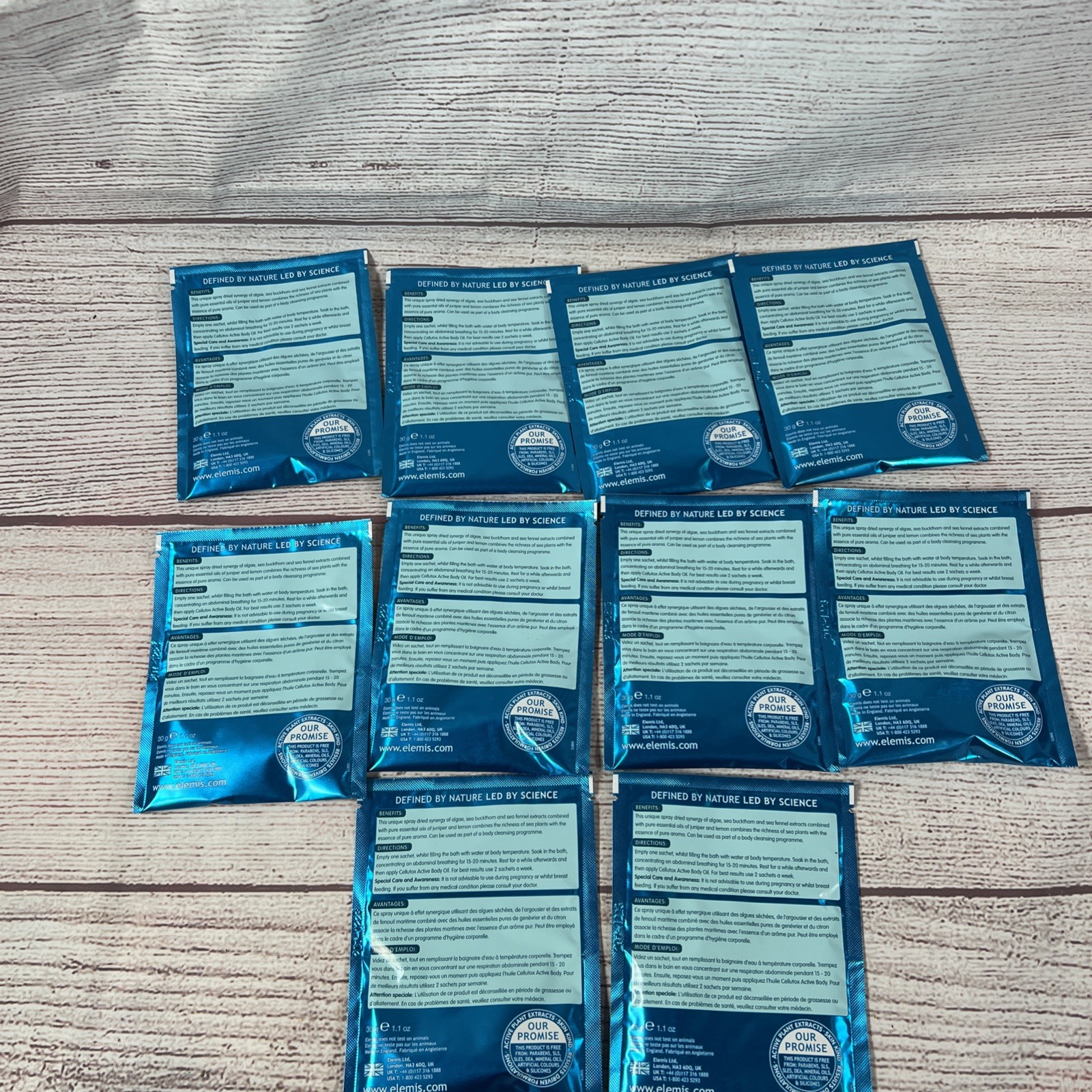Elemis Spa Home Musclease Herbal Bath Synergy 10 Sachets Total 300 g 10.6 oz