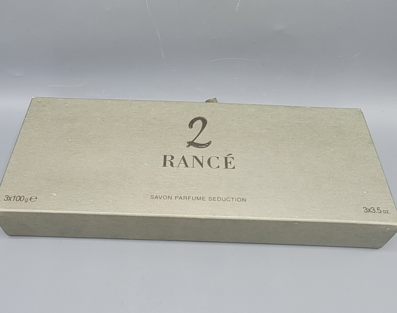 Rance Seduction Fine Soaps 100g x 3 Luxury Soaps NIB Made in Italy Cruelty Free