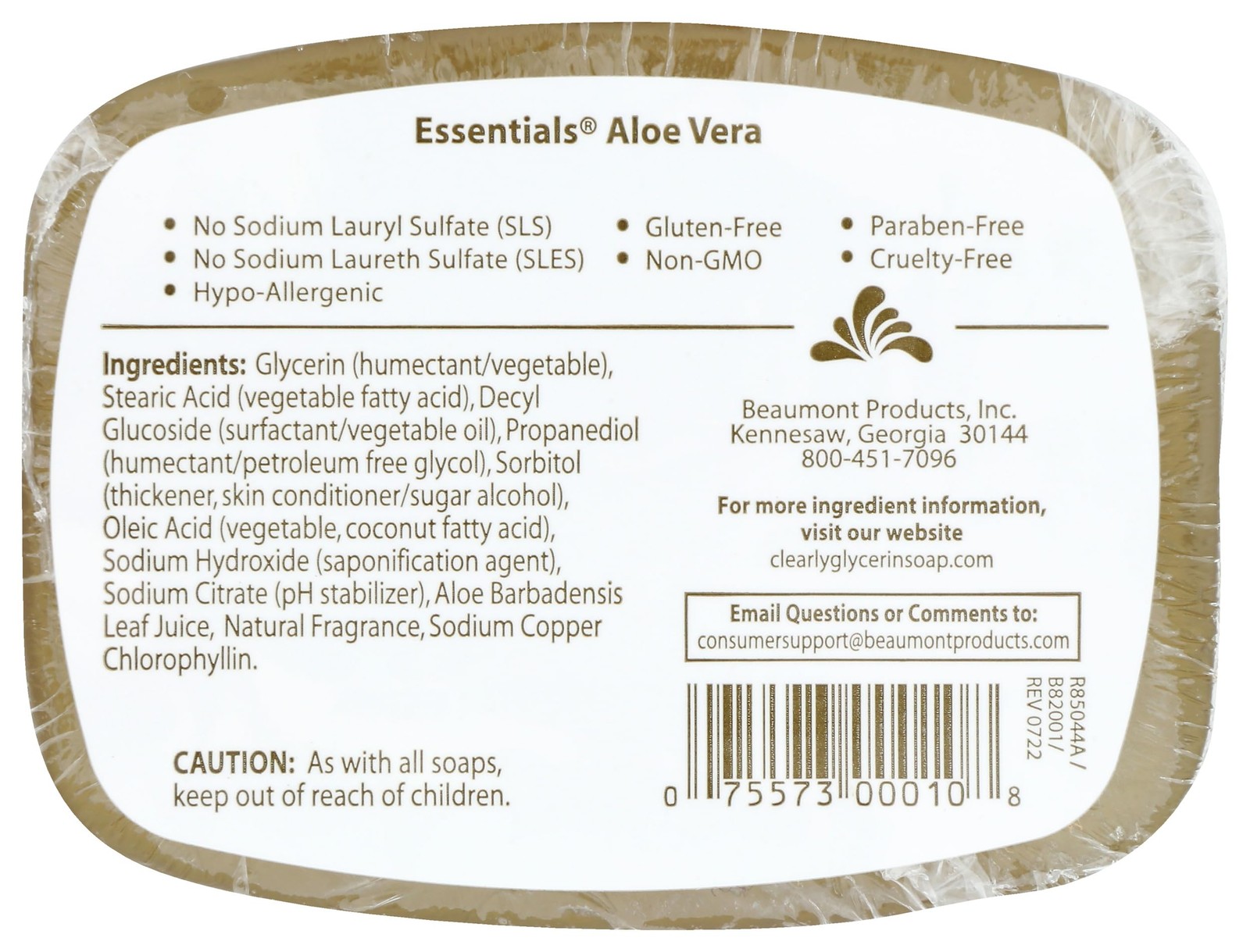 Clearly Natural Essentials Aloe Vera Pure and 4 Ounce (Pack of 1),