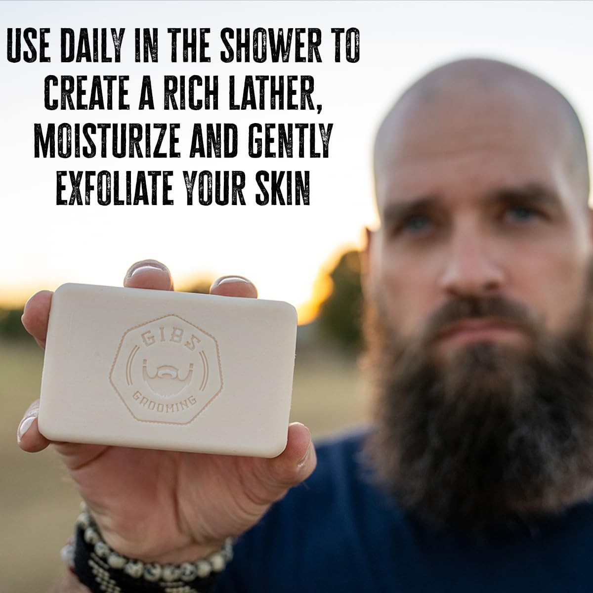 Bio Fuel, Moisturizing, Long-Lasting, Sandalwood, 7oz Bar Soap