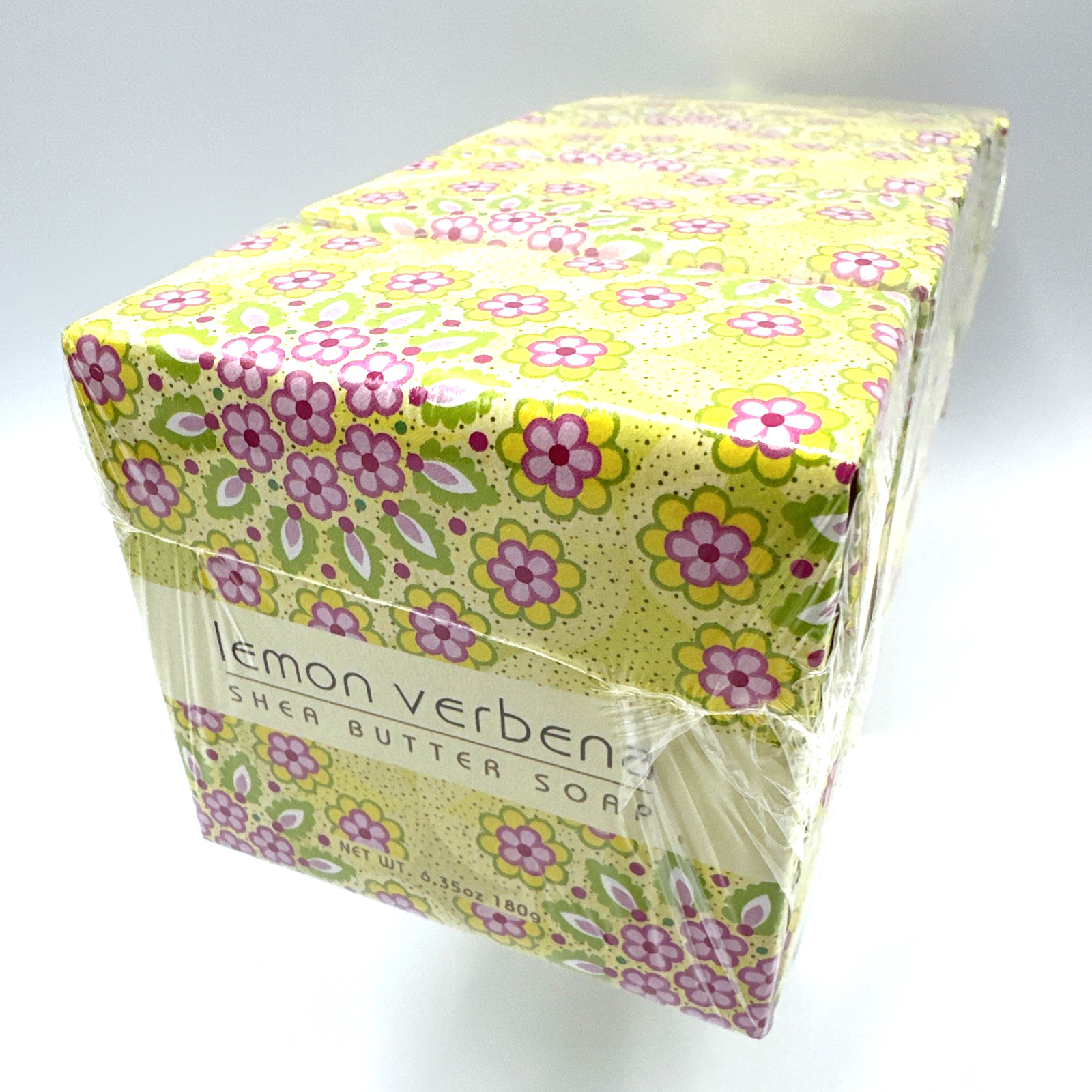 Greenwich Bay Lemon Verbena Shea Butter Soap Lot Of 6 Bars/6.35oz Each