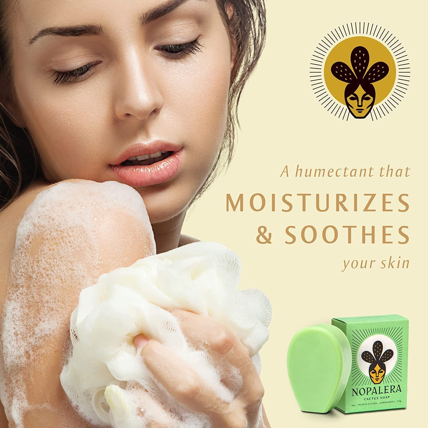 Bar Soap, Lemongrass Essential Oils – Natural Body and Cleanser, Moisturizing…