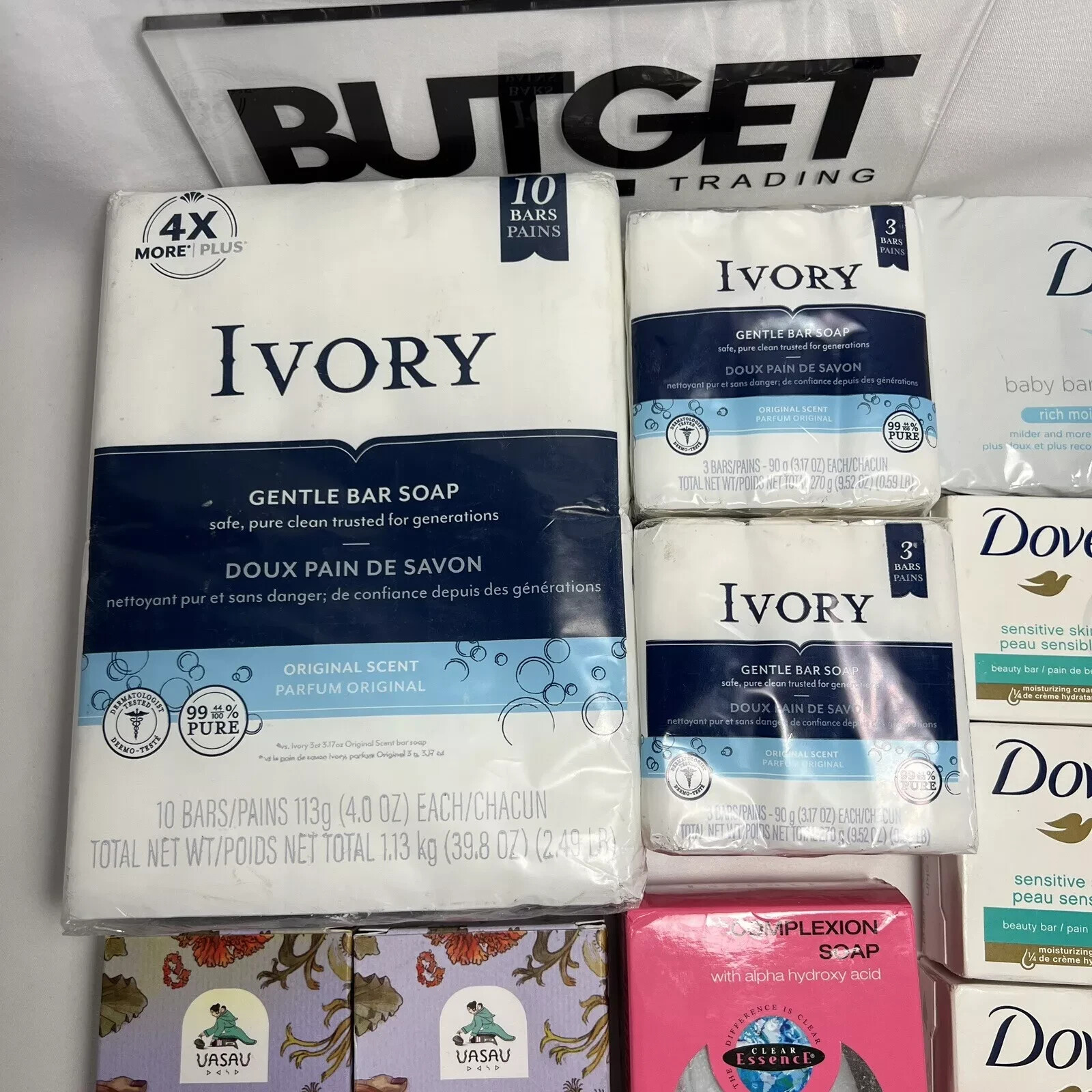 Large Bundle Lot of Assorted Bar Soaps Bundle *PLEASE READ DESCRIPTION*
