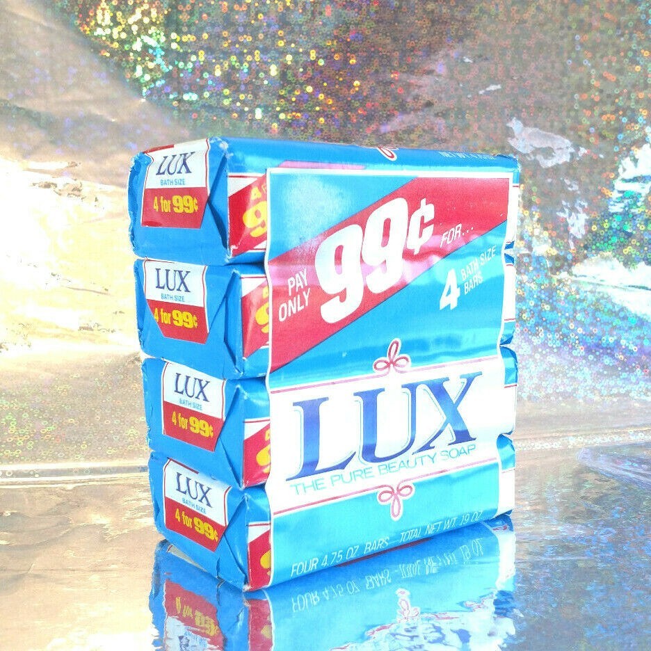 Vintage LUX Soap 4pk The Pure Beauty Bar by Lever Brothers Co.