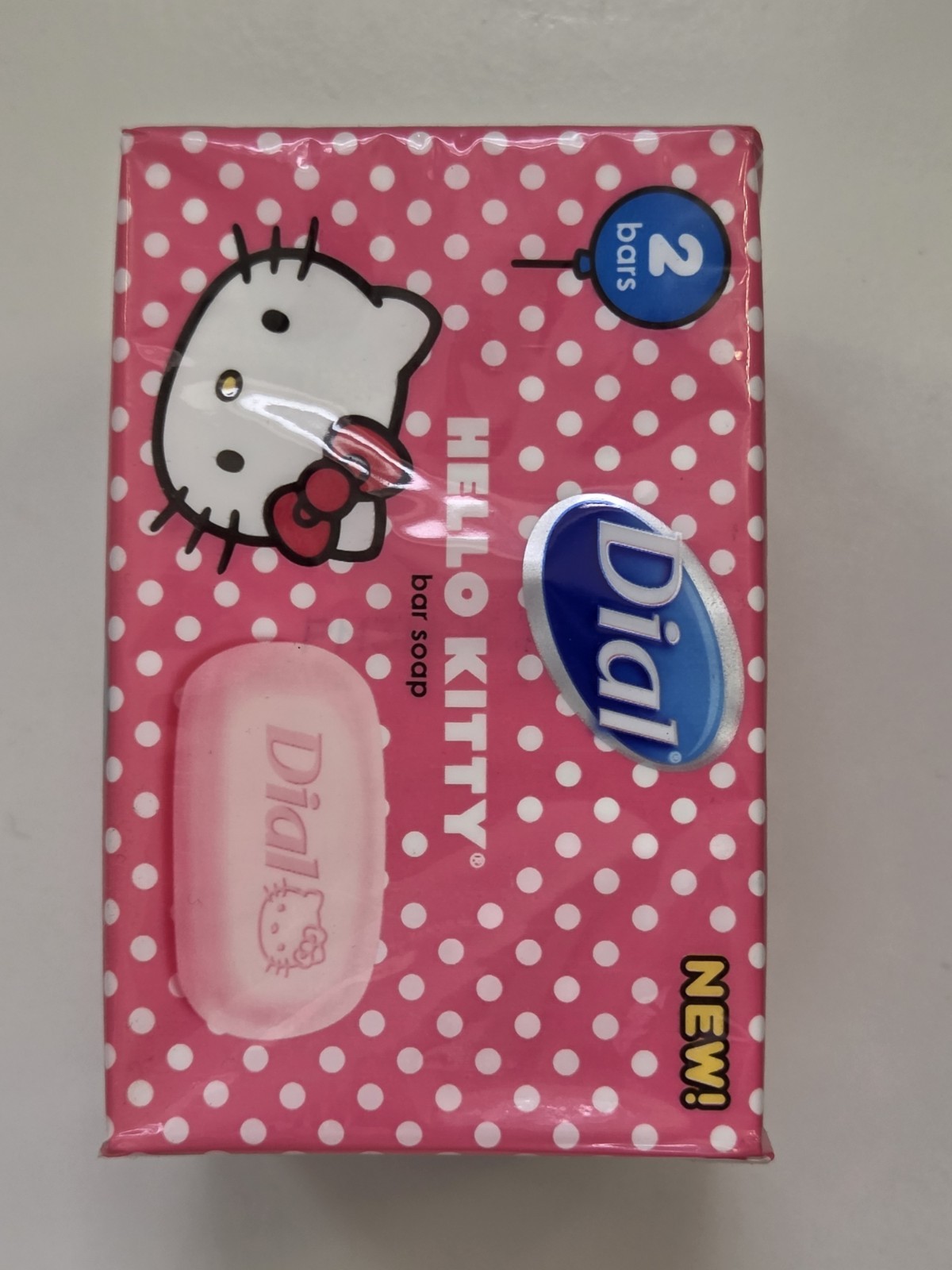 Dial Hello Kitty Sanrio Bar Soap (2 Bars) New Sealed Collectable