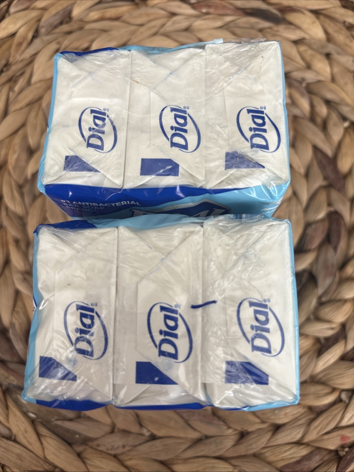 Dial Complete Spring Water Antibacterial Bar Soap Two Pack of 3;4oz Bars Sealed