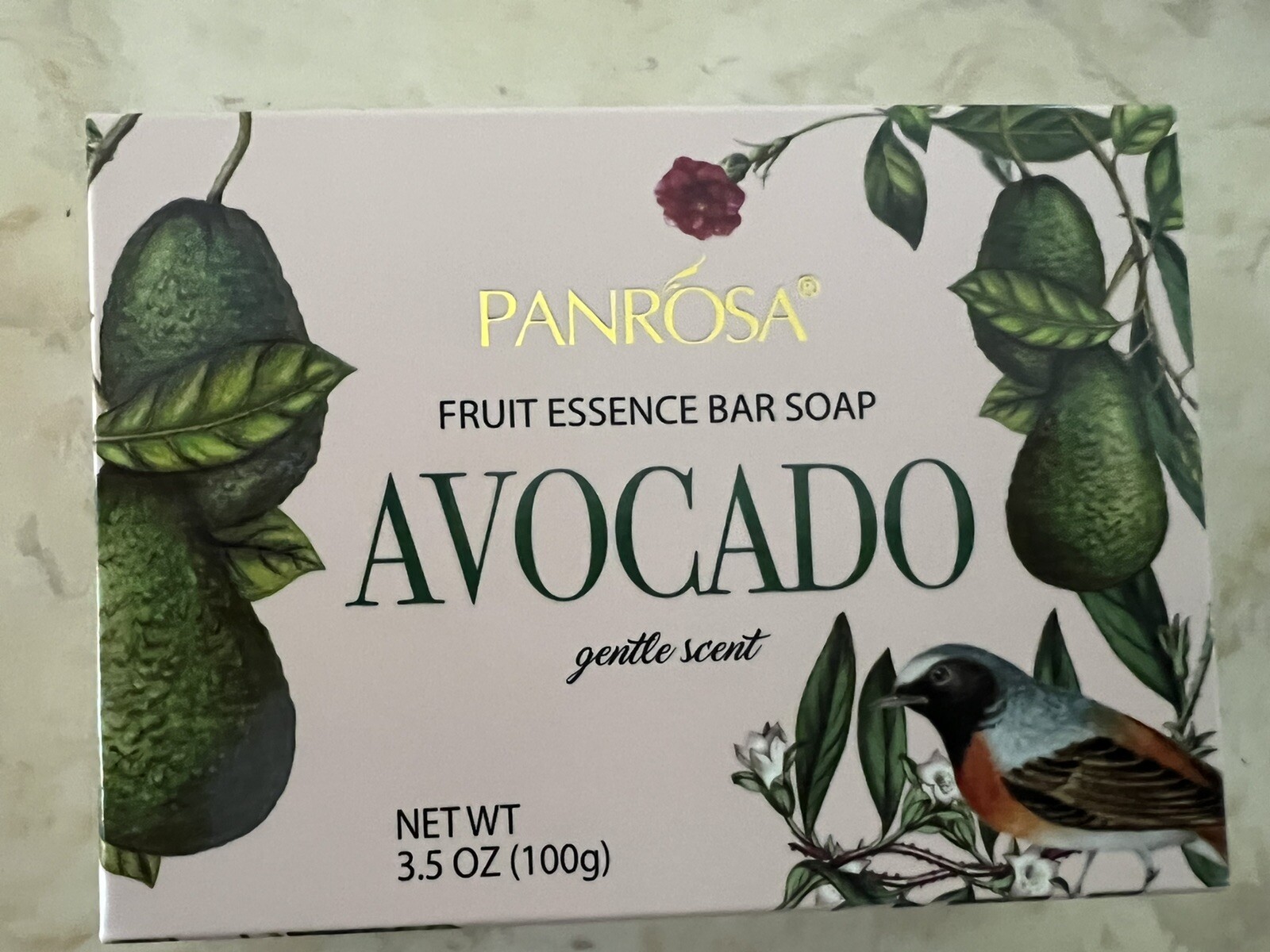 Panrosa Fruit Essence Bar Soap. Avocado 3.5 Oz