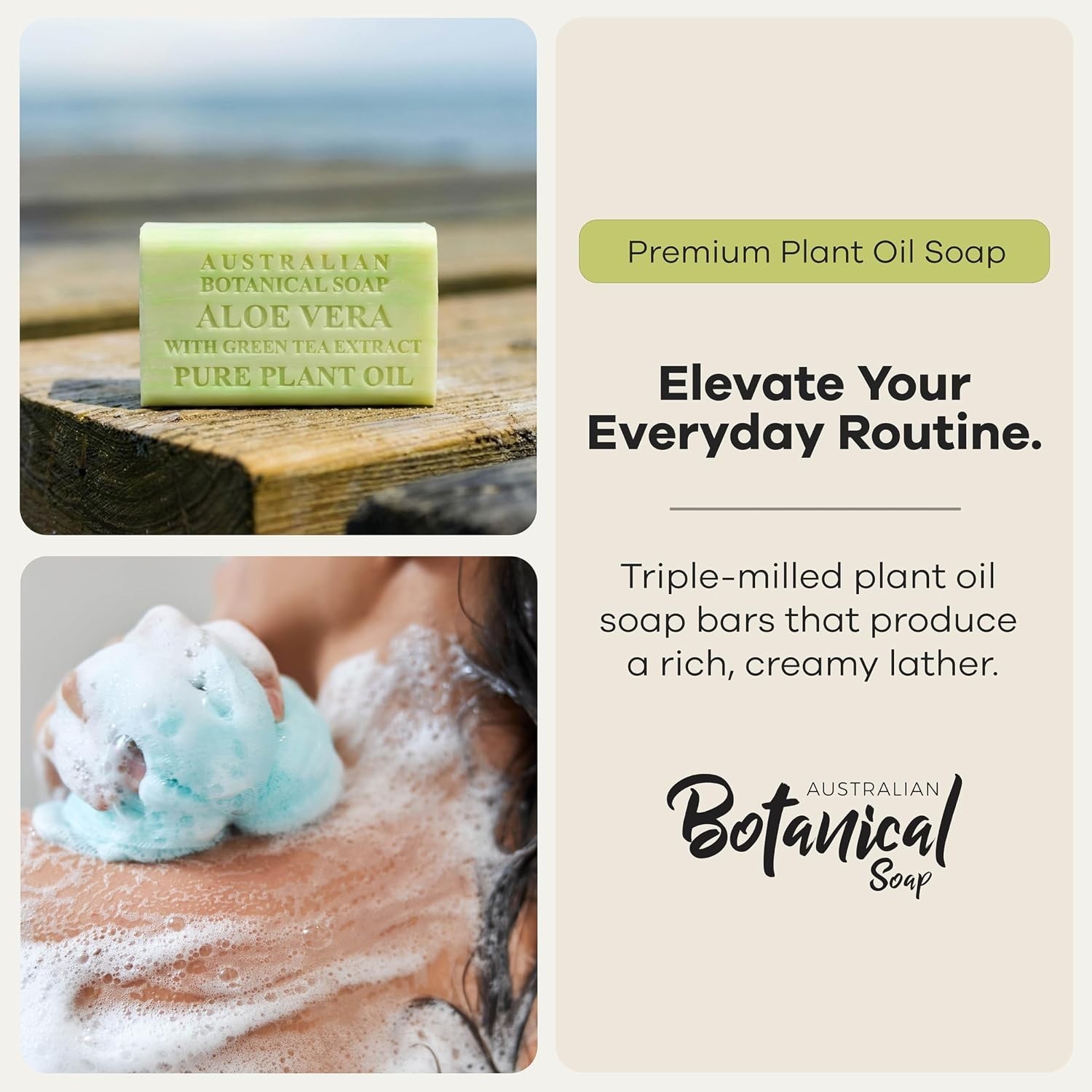 Moisturizing Aloe Shea Butter Soap Bars – 8 Pack