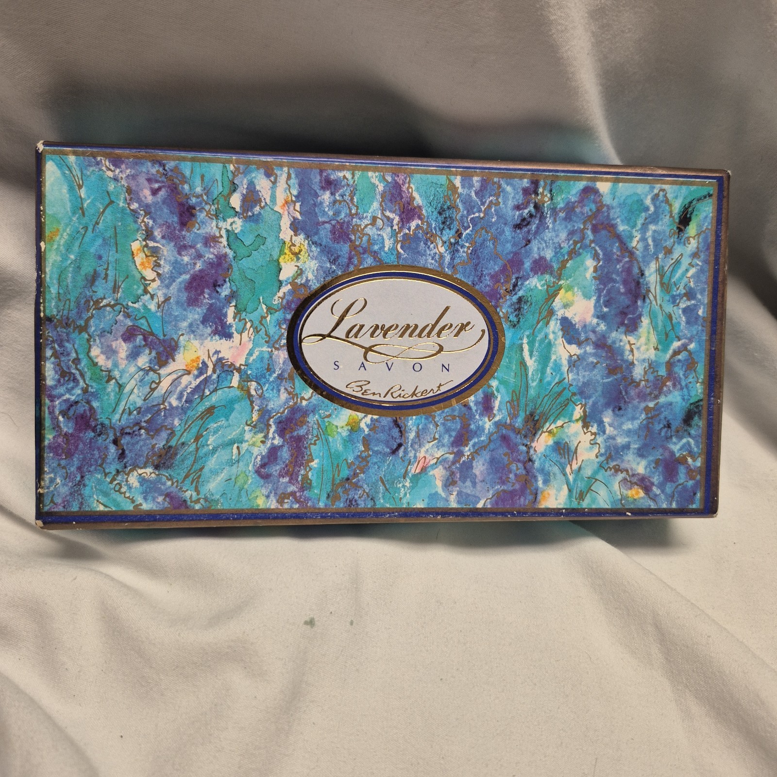 La Florentina Lavender Italian Fragranced Soap Savon 3 Bars 255g set Ben Rickert