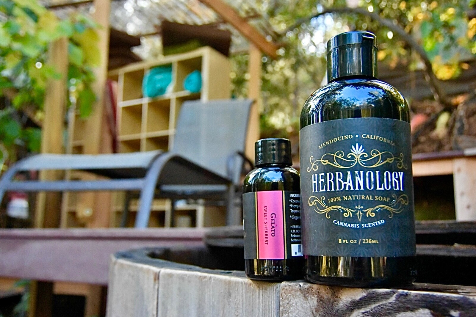 Herbanology 8oz Gelato Organic Liquid Castile All Purpose Soap
