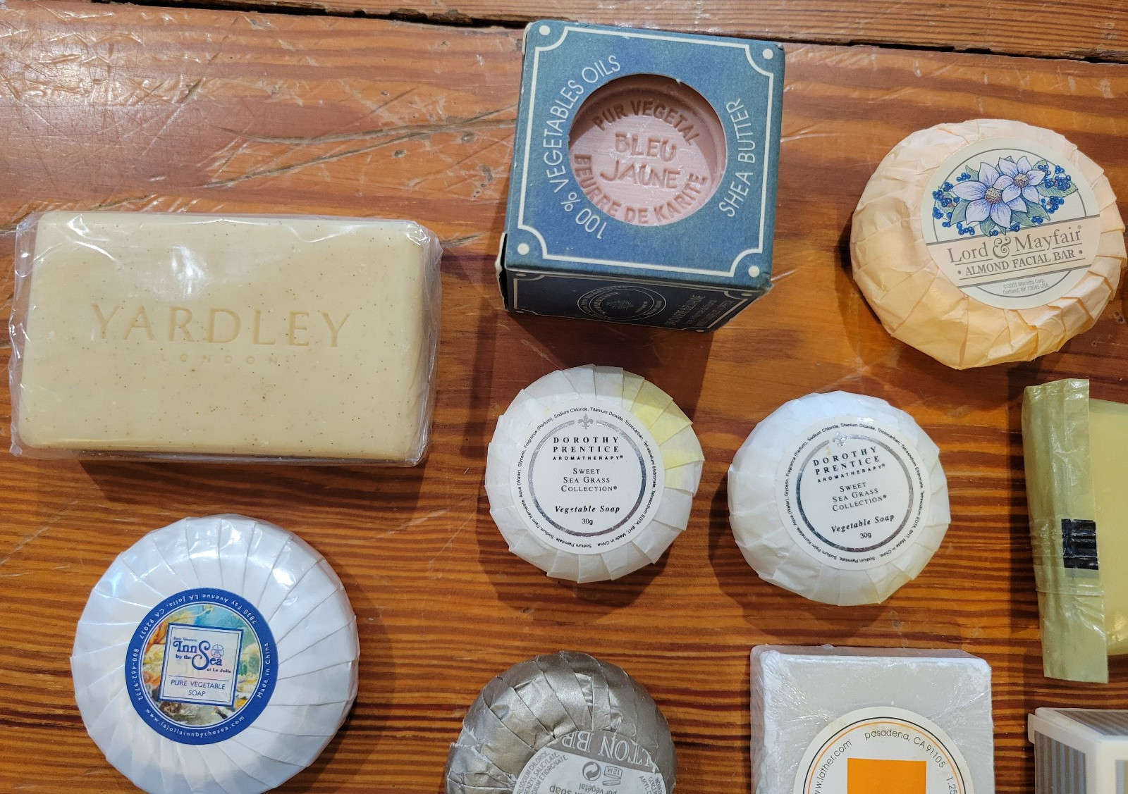 Lot of 18 Soap Bar Bath Face Yardley Asira Crabtree & Evelyn Lather Neutrogena