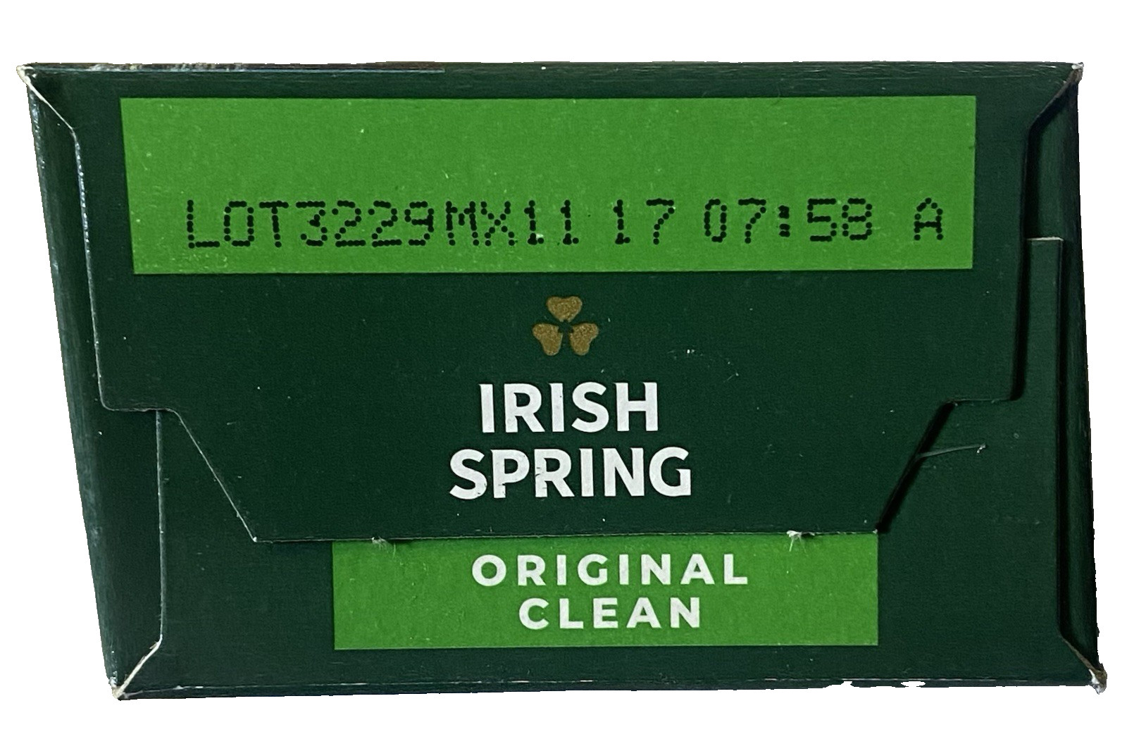 Lot Of 2 Irish Spring Original Clean 12HR Fresh Deodorant Soap With Flaxseed Oil