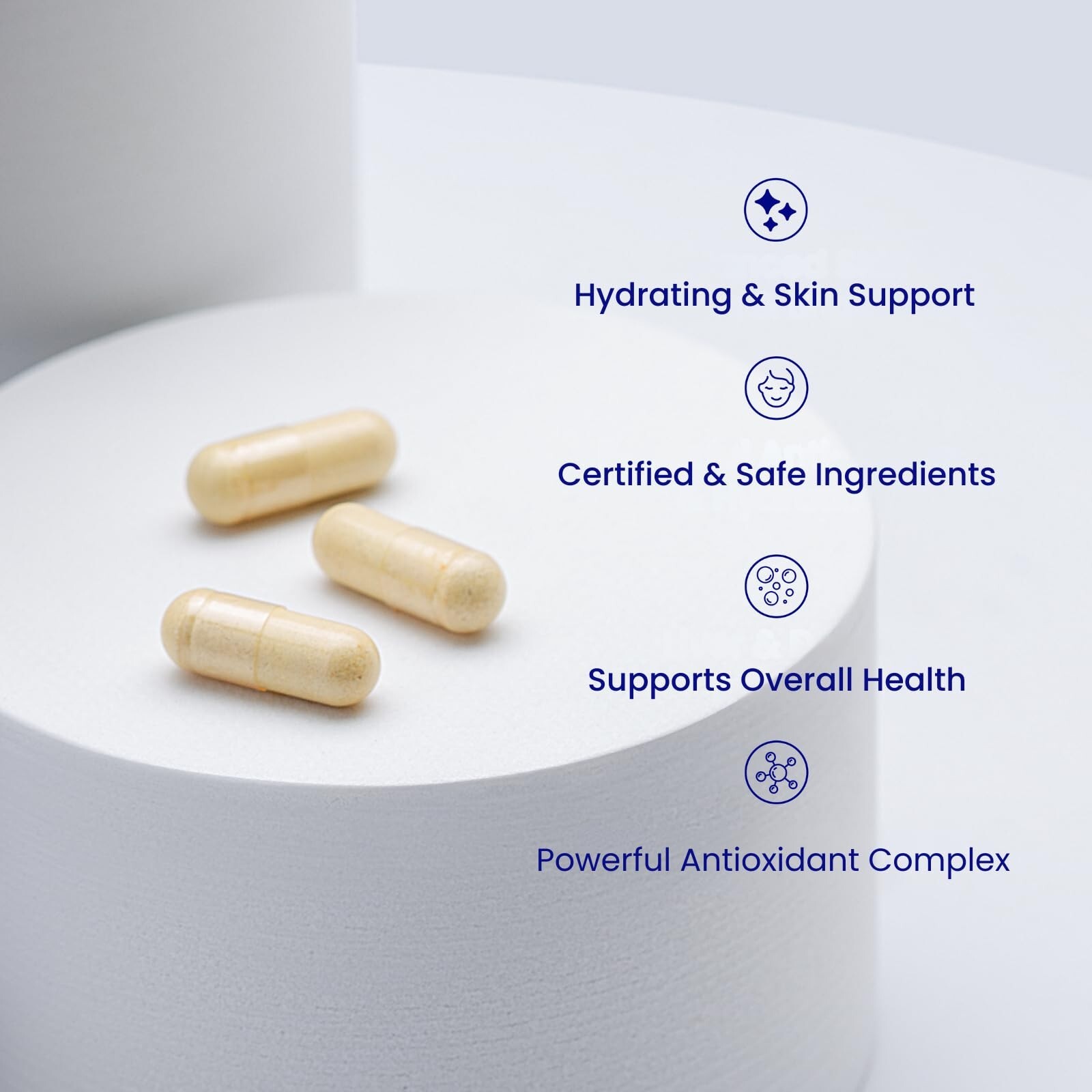 Relumins Glutathione Supplement 1650mg Reduced Glutathione Complex 90 Capsules