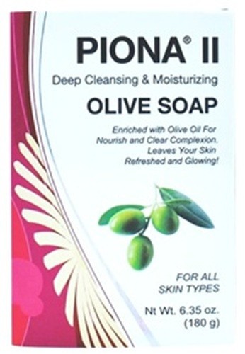PIONA ll Deep Cleansing & Moisturizing OLIVE Soap 6.35 Oz.