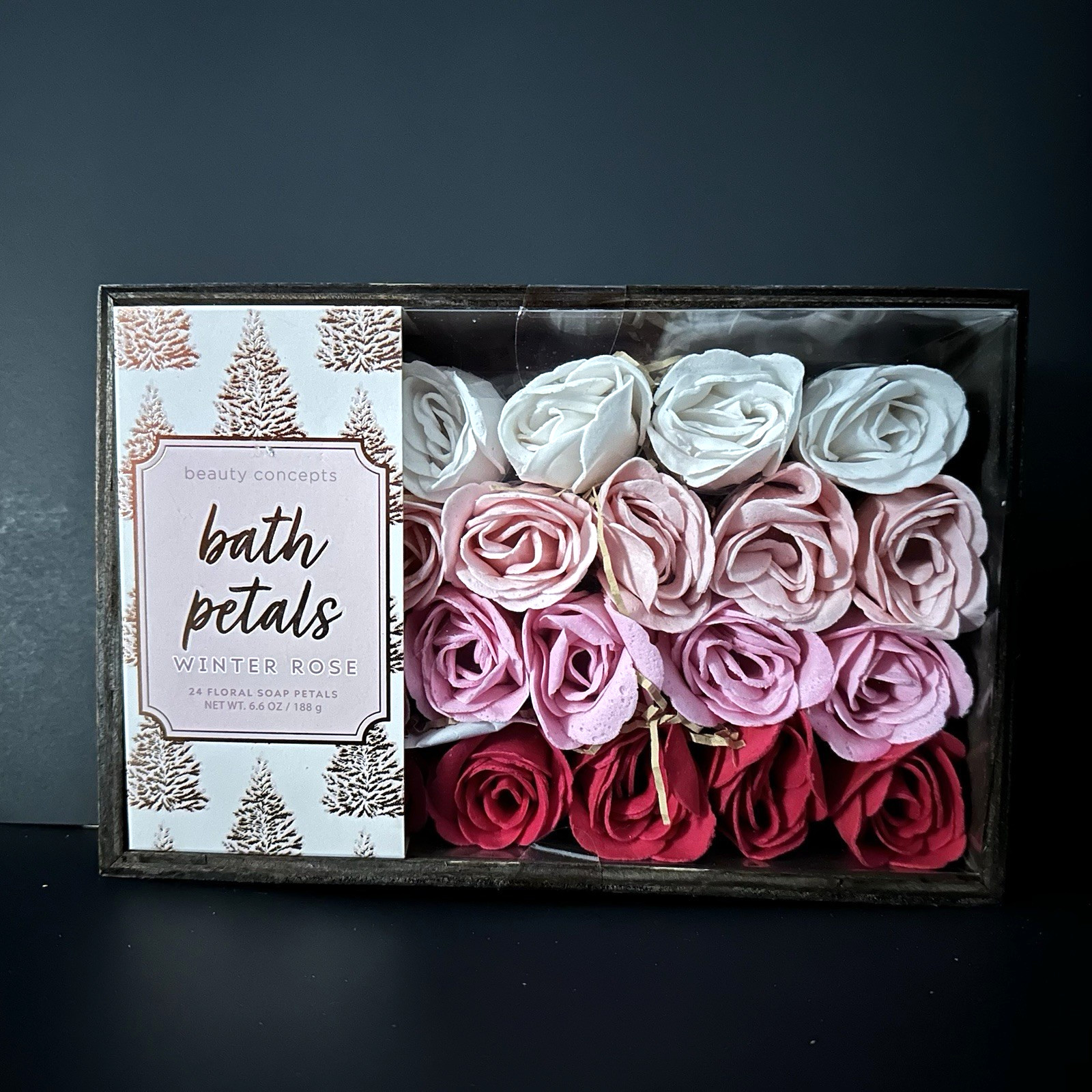 24 Fresh Roses Scented Bath Soaps Floral Soap Petals – Red, Pink, Lt Pink, White