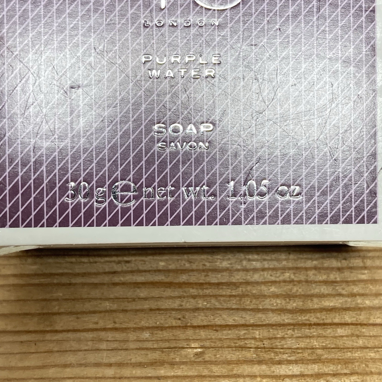 Lot of 10 Asprey London Purple Water Soap 30g/ 1.05oz NIB Discontinued EXP:2023