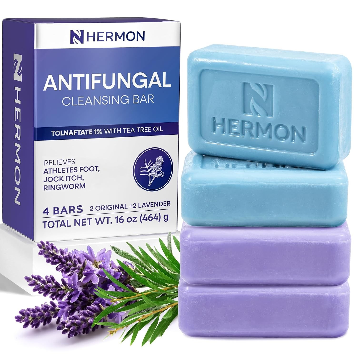 Tea Tree Antifungal Soap Bar – Relief for Athlete’s Foot
