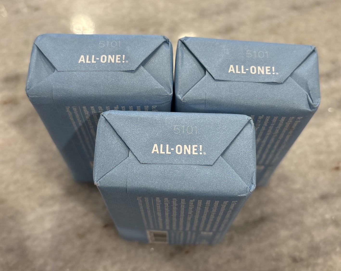 3 Pack Dr Bronner’s All-One Hemp Baby Unscented Pure Castile Bar Soap Organic