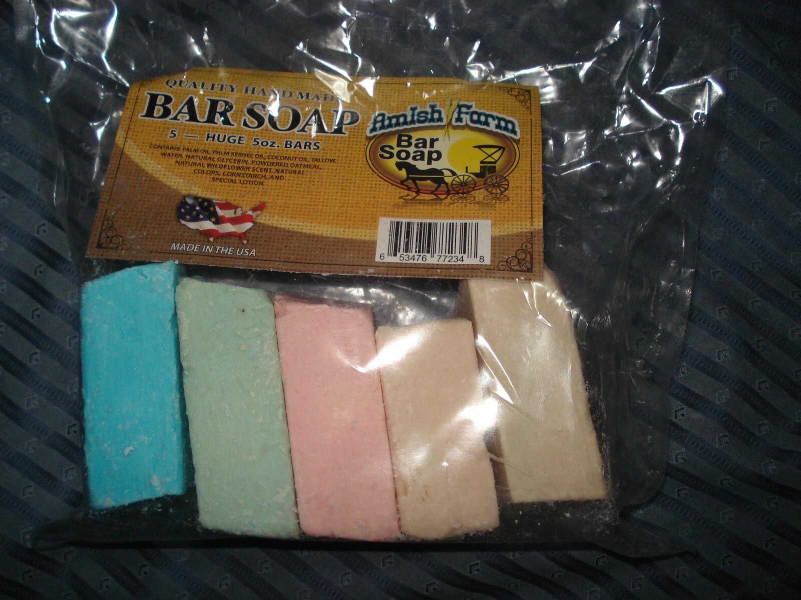 Amish Farm Bar Soap (Pack of 5) PICTURES PLEASE read .read .read